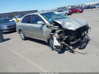  Salvage Toyota Corolla