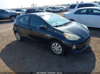  Salvage Toyota Prius c
