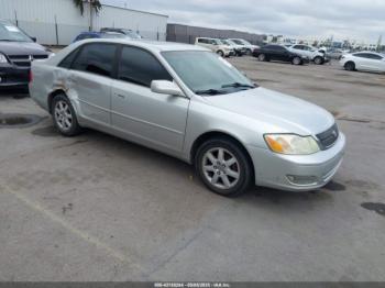  Salvage Toyota Avalon