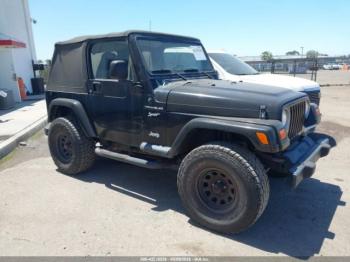  Salvage Jeep Wrangler