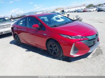  Salvage Toyota Prius Prime