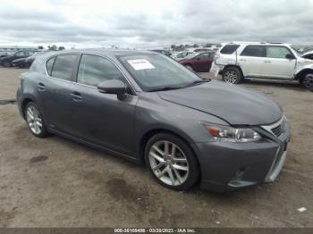  Salvage Lexus Ct