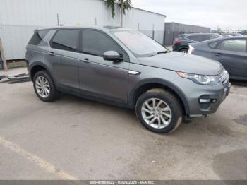  Salvage Land Rover Discovery
