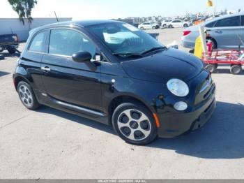  Salvage FIAT 500e