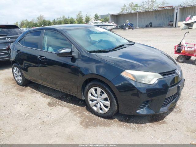  Salvage Toyota Corolla