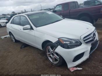  Salvage Mercedes-Benz E-Class