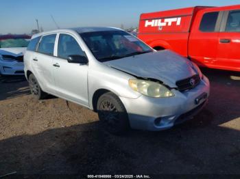  Salvage Toyota Matrix