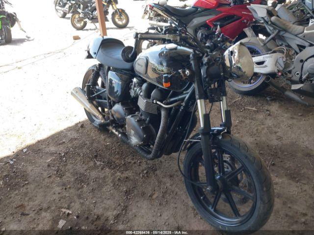  Salvage Triumph Motorcycle Bonneville