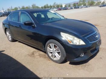  Salvage INFINITI G37x