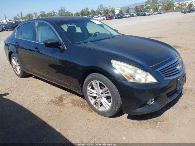  Salvage INFINITI G37x