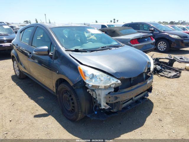  Salvage Toyota Prius c