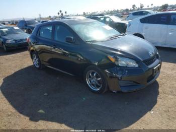  Salvage Toyota Matrix
