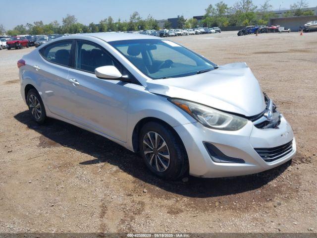  Salvage Hyundai ELANTRA