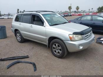 Salvage Toyota Highlander