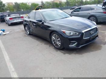  Salvage INFINITI Q50