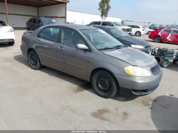  Salvage Toyota Corolla