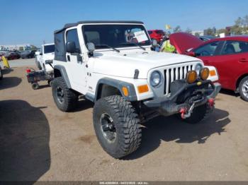  Salvage Jeep Wrangler