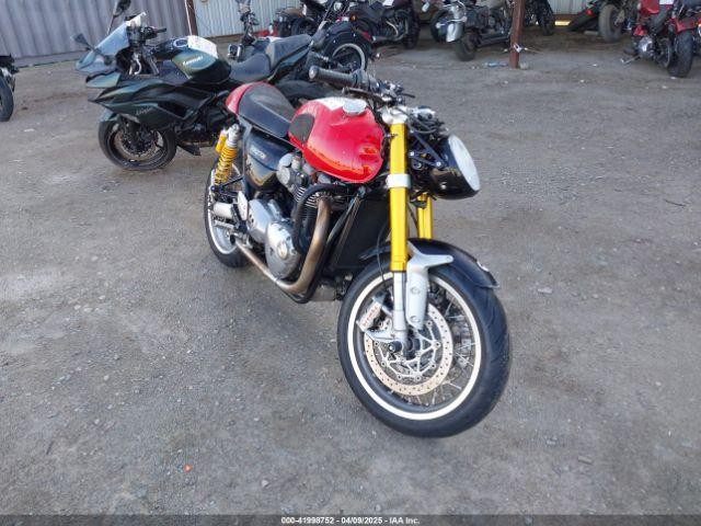  Salvage Triumph Motorcycle Thruxton