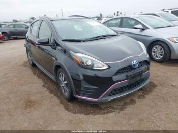  Salvage Toyota Prius c