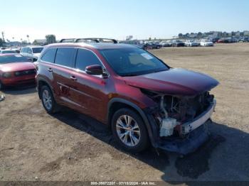  Salvage Toyota Highlander