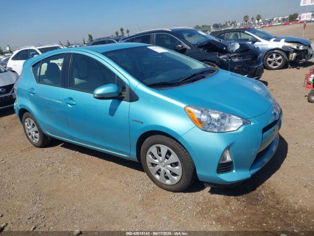  Salvage Toyota Prius c