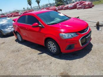  Salvage Chevrolet Sonic