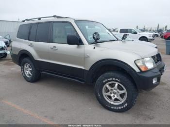  Salvage Mitsubishi Montero