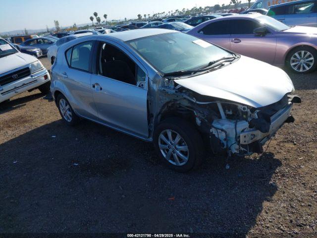  Salvage Toyota Prius c