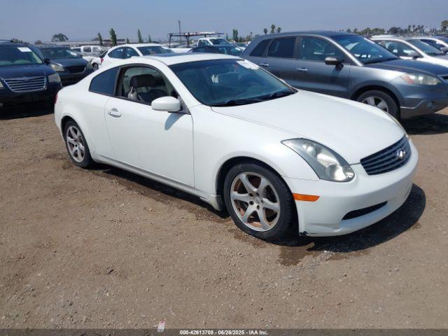  Salvage INFINITI G35