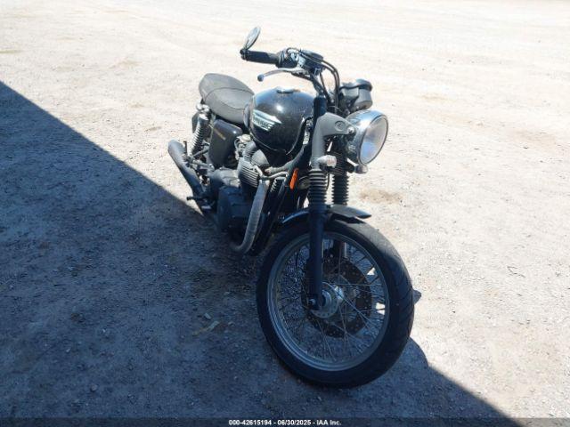  Salvage Triumph Motorcycle Bonneville