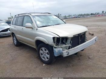  Salvage Toyota Highlander