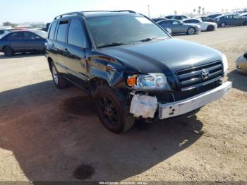  Salvage Toyota Highlander
