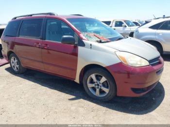  Salvage Toyota Sienna