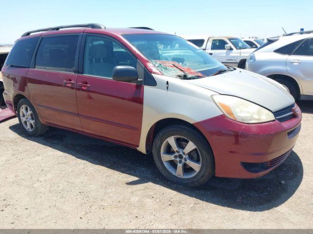  Salvage Toyota Sienna