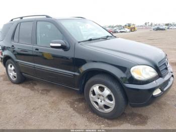  Salvage Mercedes-Benz M-Class