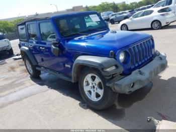  Salvage Jeep Wrangler