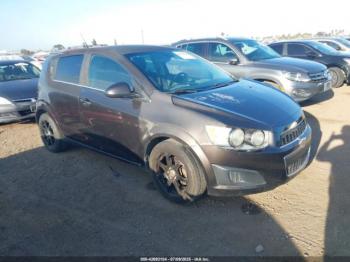  Salvage Chevrolet Sonic