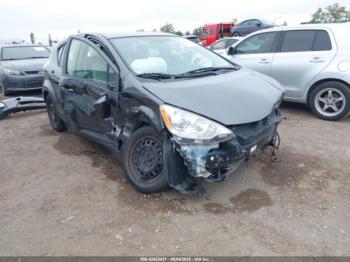  Salvage Toyota Prius c