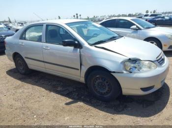  Salvage Toyota Corolla