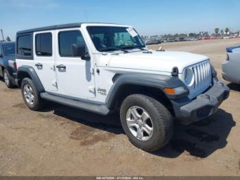  Salvage Jeep Wrangler