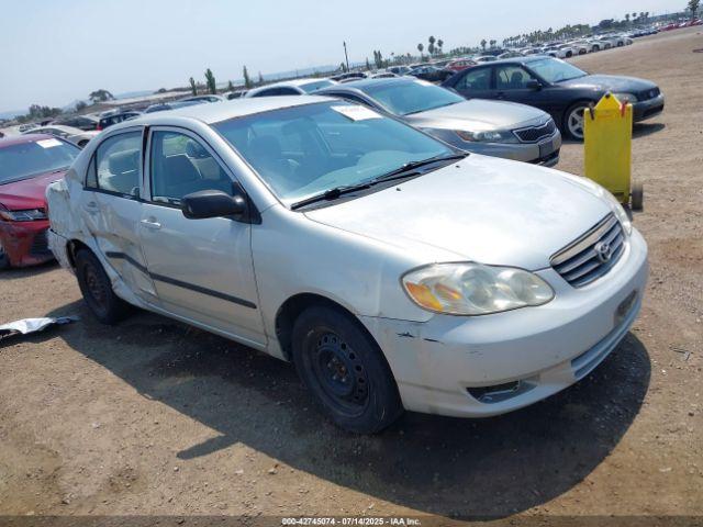 Salvage Toyota Corolla