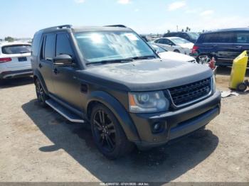  Salvage Land Rover LR4