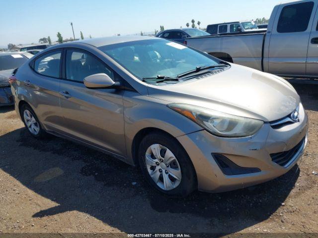  Salvage Hyundai ELANTRA