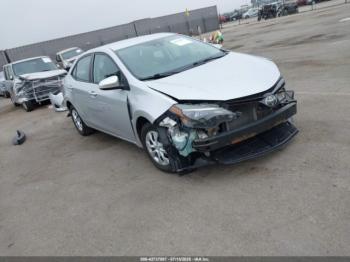  Salvage Toyota Corolla