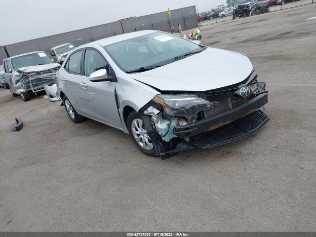  Salvage Toyota Corolla