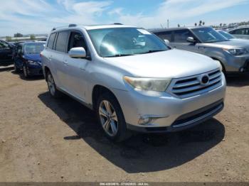  Salvage Toyota Highlander