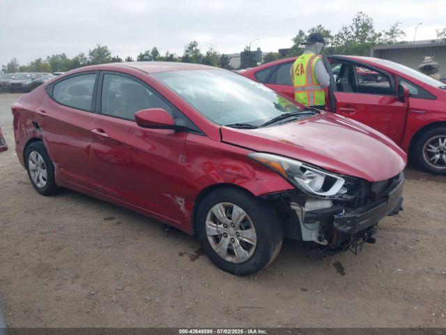  Salvage Hyundai ELANTRA