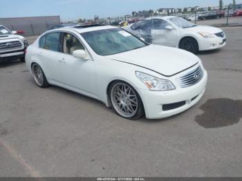  Salvage INFINITI G35