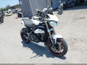  Salvage Triumph Motorcycle Speed Triple