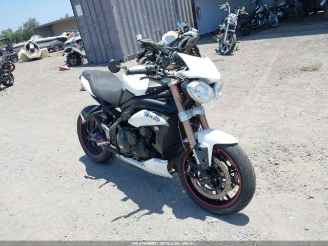  Salvage Triumph Motorcycle Speed Triple